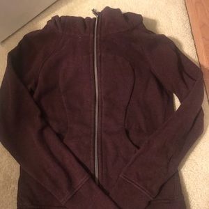 Burgundy Lululemon sweater